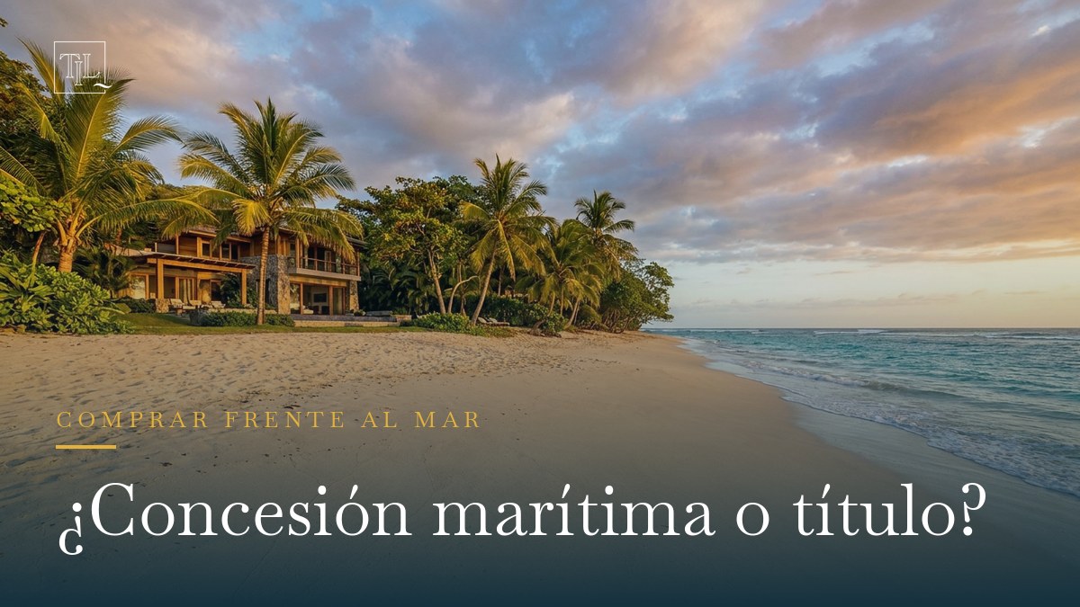 ¿Concesión marítima o propiedad titulada? Costa Rica