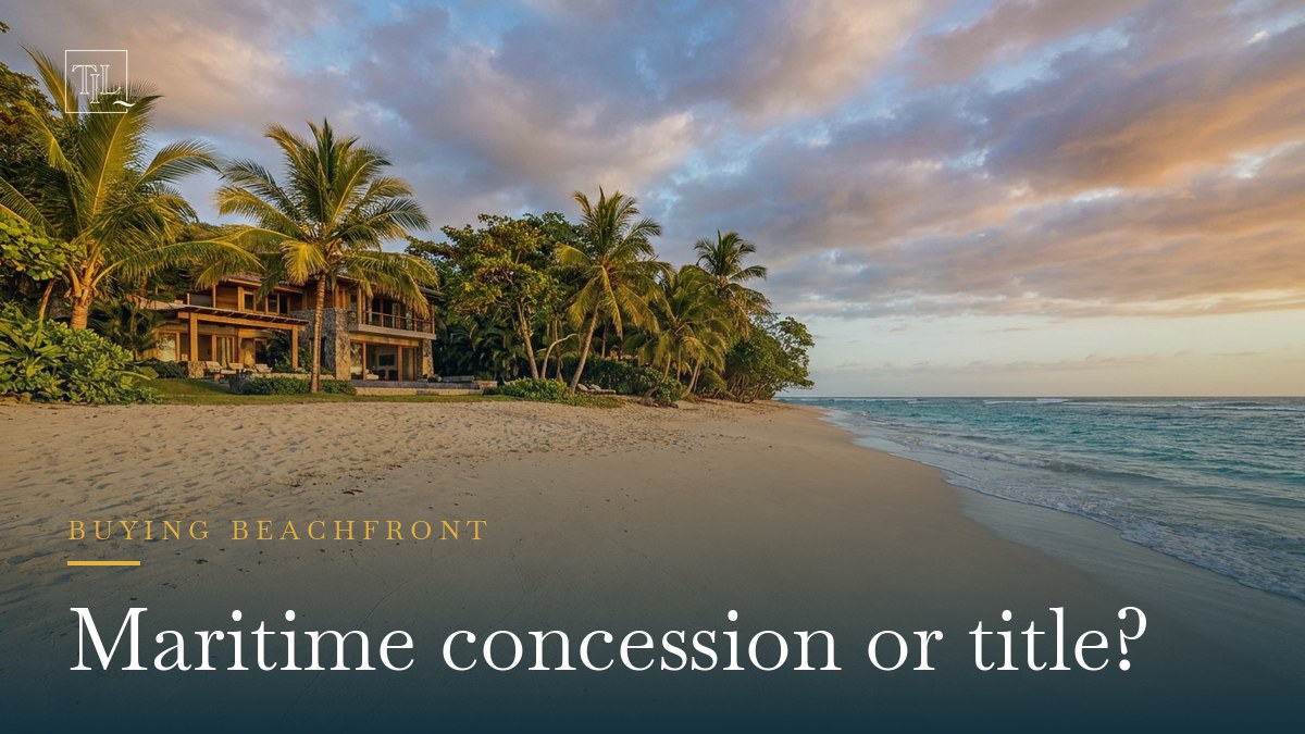 Maritime Concession vs Titled Property in Costa Rica